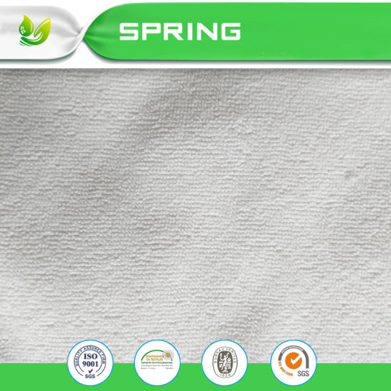 Micro Fiber Terry Cloth Waterproof PU Coating Fabric