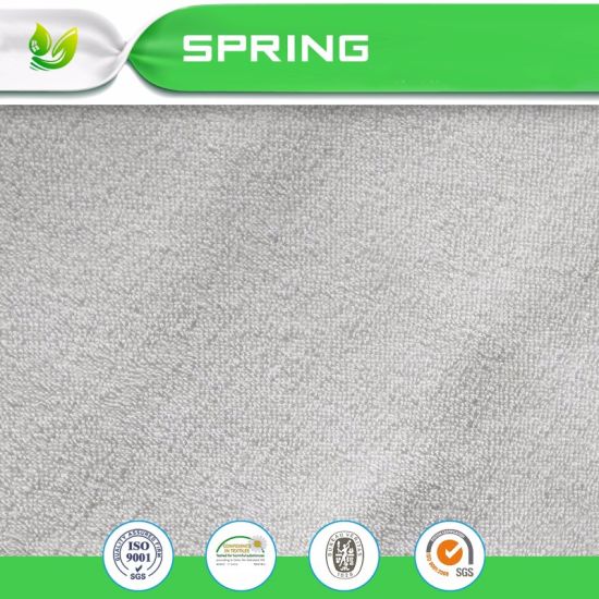 Durable Waterproof Terry Cloth TPU Laminted Fabric for Mattress Cover