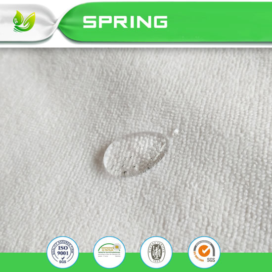 Micro Fiber Terry Cloth Waterproof PU Coating Fabric