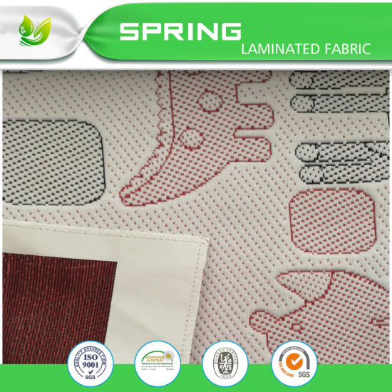 Customized 100% Polyester Knitted Mattress Ticking Fabric