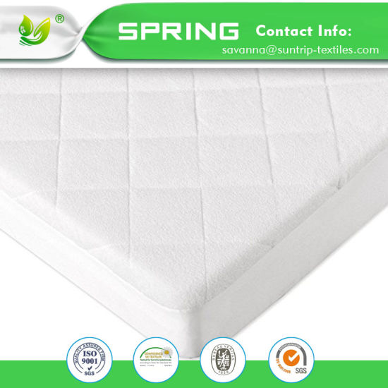 Hypoallergenic Quilted Crib Fitted - Cradle Mattress Pad Cover Waterproof Crib Mattress Protector