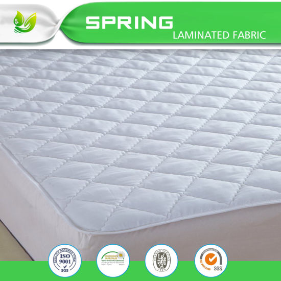 Soft Waterproof Mattress Cover White Box Quilted Mattress Protector