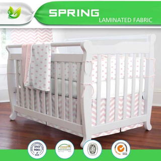 Waterproof 100% Cotton Chevron Changing Baby Mattress Sheet
