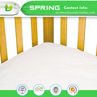 Organic Cotton 100% Waterproof Fitted Crib Protector