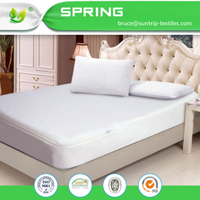 Waterproof Zippered Mattress Encasement Bed Bug Proof Cover Queen